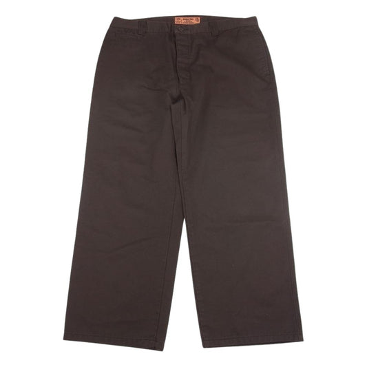 TENDERLOIN テンダーロイン T-20RG DURABLE PRESS コットン ワーク パンツ ブラウン ブラウン系 XL【中古】