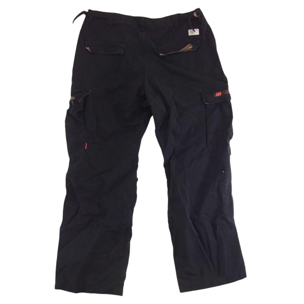 WTAPS ダブルタップス TSDT-PTM01 jungle stock ジャングルストック カーゴ パンツ ブラック系 サイズ表記無【中古】