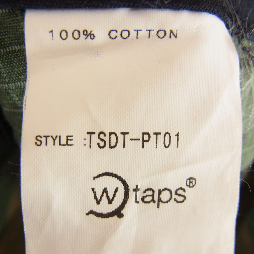 WTAPS ダブルタップス TSDT-PTM01 jungle stock ジャングルストック カーゴ パンツ ブラック系 サイズ表記無【中古】