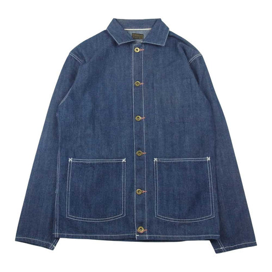 TENDERLOIN テンダーロイン 大戦モデル インディゴ デニム カバーオール インディゴブルー系【中古】