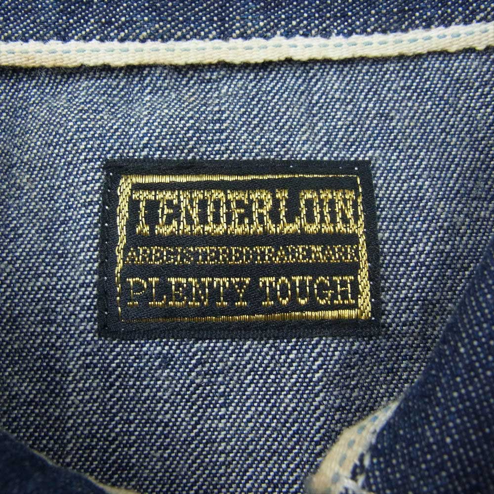 TENDERLOIN テンダーロイン 大戦モデル インディゴ デニム カバーオール インディゴブルー系【中古】