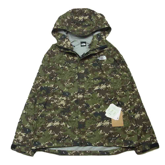 THE NORTH FACE ノースフェイス NP61535 Novelty Dot Shot Jacket ノベルティ ドット ショット ジャケット カモ マウンテンパーカー カーキ系 ブラウン系 L【新古品】【未使用】【中古】