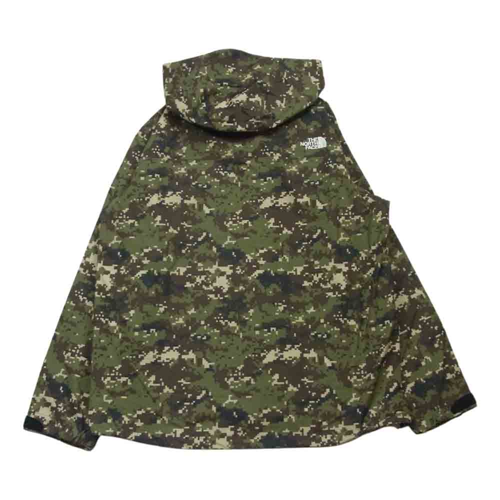 THE NORTH FACE ノースフェイス NP61535 Novelty Dot Shot Jacket ノベルティ ドット ショット ジャケット カモ マウンテンパーカー カーキ系 ブラウン系 L【新古品】【未使用】【中古】
