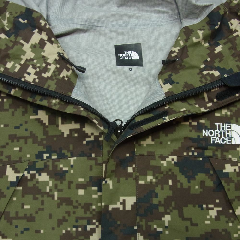 THE NORTH FACE ノースフェイス NP61535 Novelty Dot Shot Jacket ノベルティ ドット ショット ジャケット カモ マウンテンパーカー カーキ系 ブラウン系 L【新古品】【未使用】【中古】