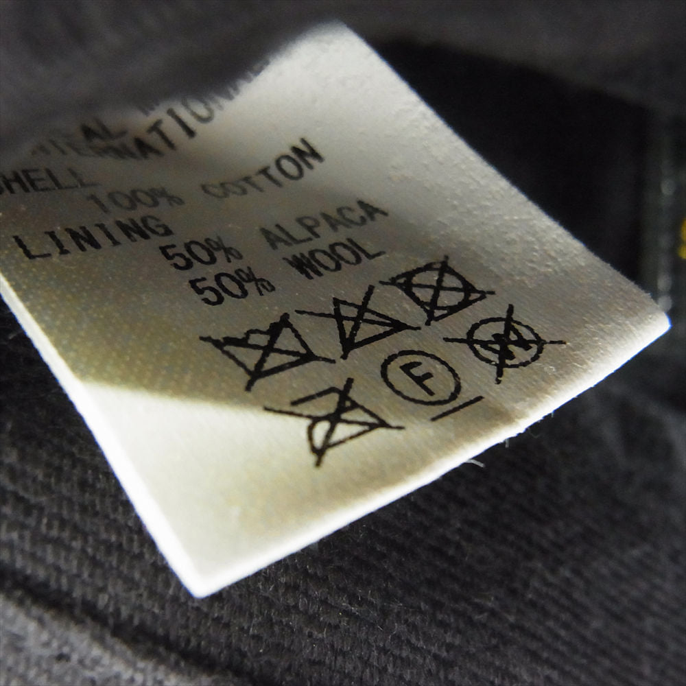 The REAL McCOY'S ザリアルマッコイズ MJ21105  N-1 DECK JACKET デッキ ミリタリー ジャケット ブラック系 40【新古品】【未使用】【中古】