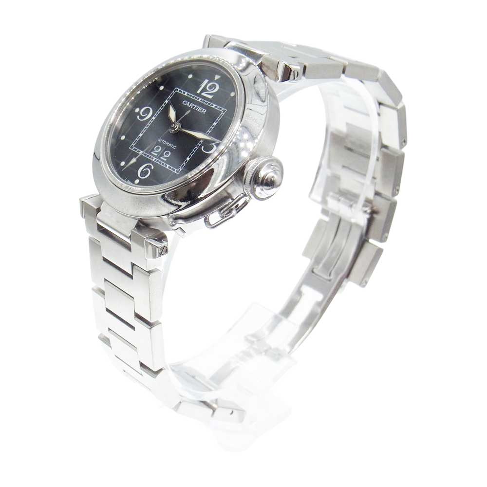 CARTIER カルティエ W31017H3 【新品仕上げ済】パシャ 38mm SS ステンレス オートマチック 自動巻き ウォッチ 腕時計 シルバー系【極上美品】【中古】