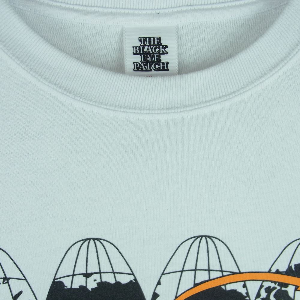 ザブラックアイパッチ 20AW BEPFW20TE09 BIG BUSINESS L/S TEE ビッグ ビジネス ロングスリーブ 長袖 Tシャツ ホワイト系 XL【中古】