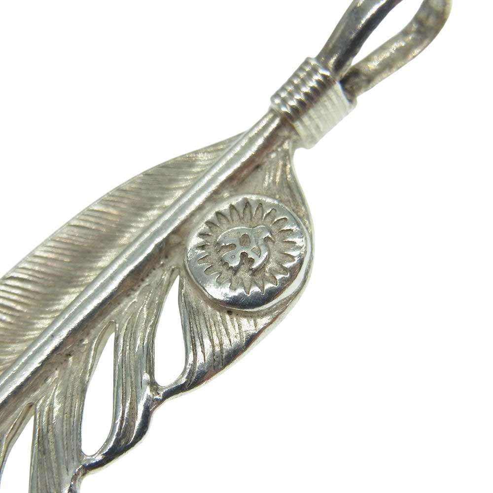 WINGROCK ウィングロック F-2 SV プレーン フェザー ペンダントトップ シルバー系【中古】