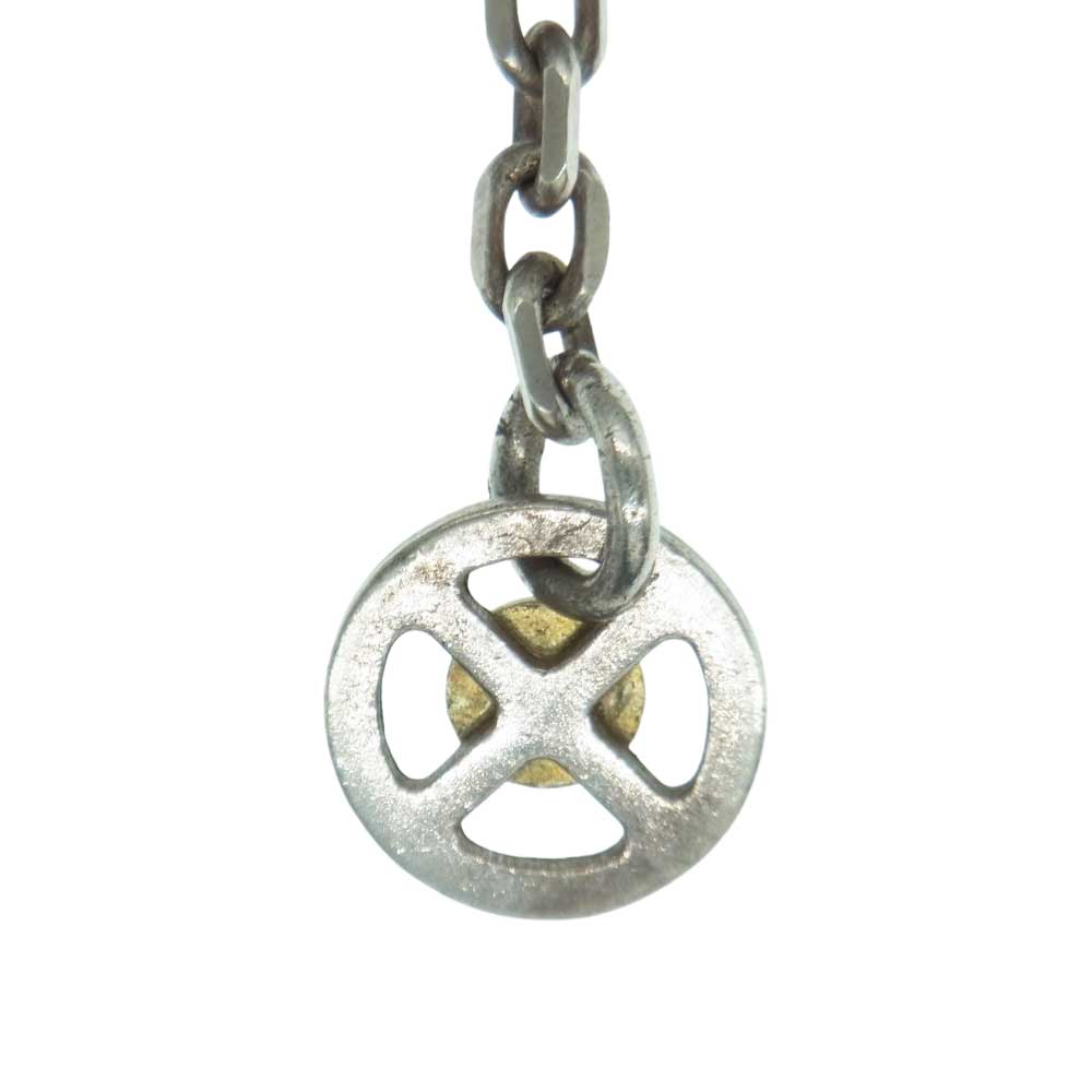 WINGROCK ウィングロック K18 金メタル メディスンホイール フック ネックレス シルバー系 ゴールド系【中古】