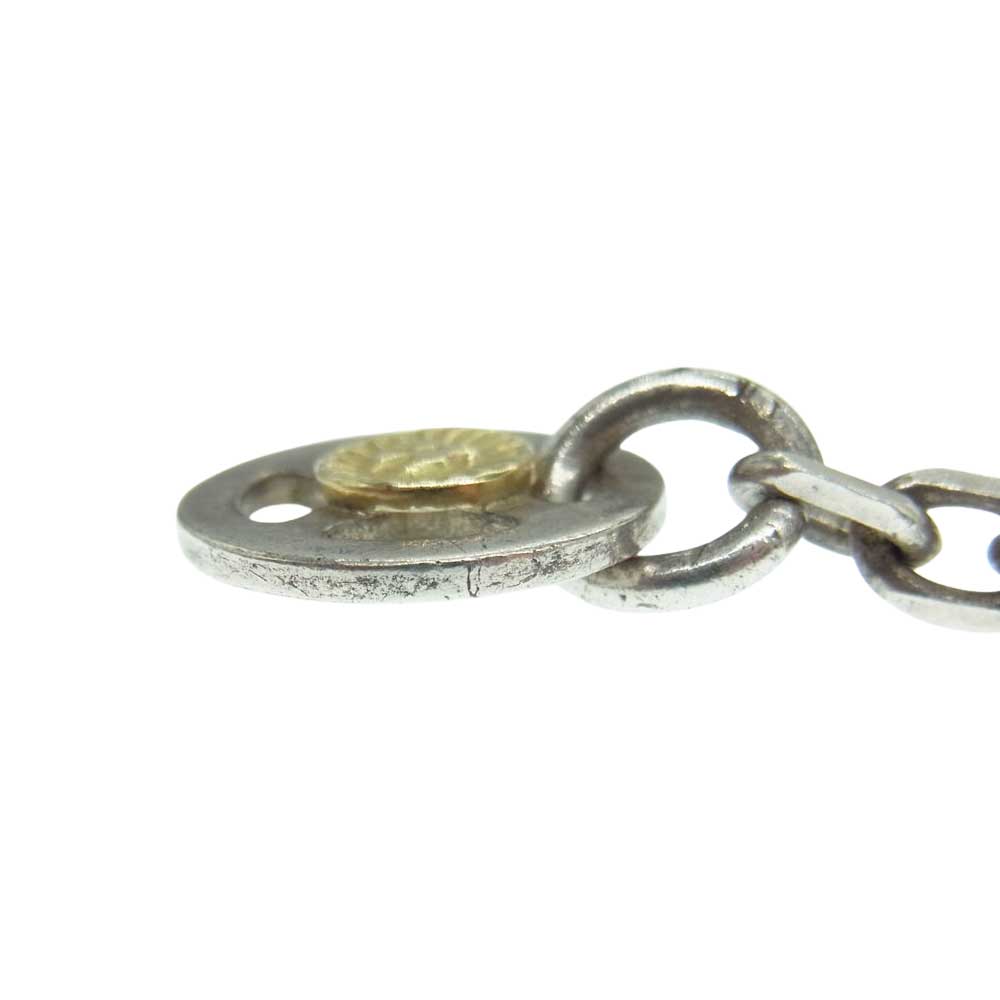 WINGROCK ウィングロック K18 金メタル メディスンホイール フック ネックレス シルバー系 ゴールド系【中古】