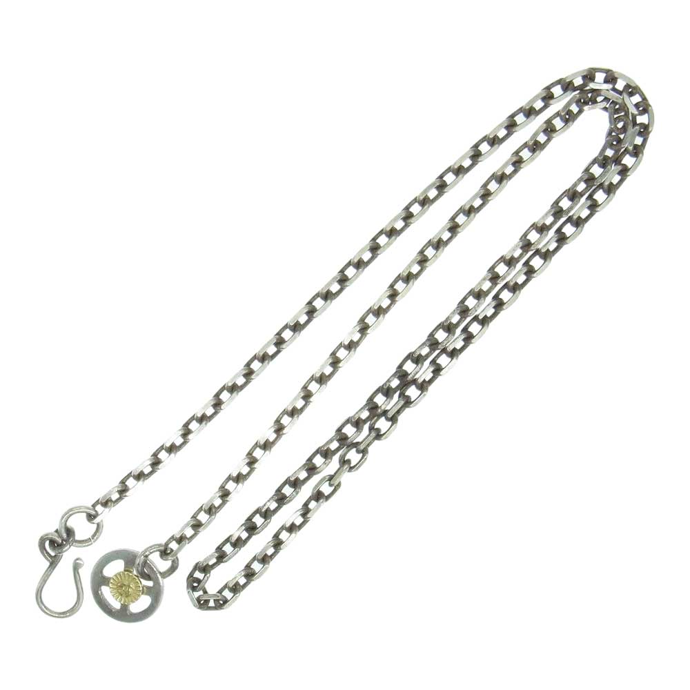 WINGROCK ウィングロック K18 金メタル メディスンホイール フック ネックレス シルバー系 ゴールド系【中古】