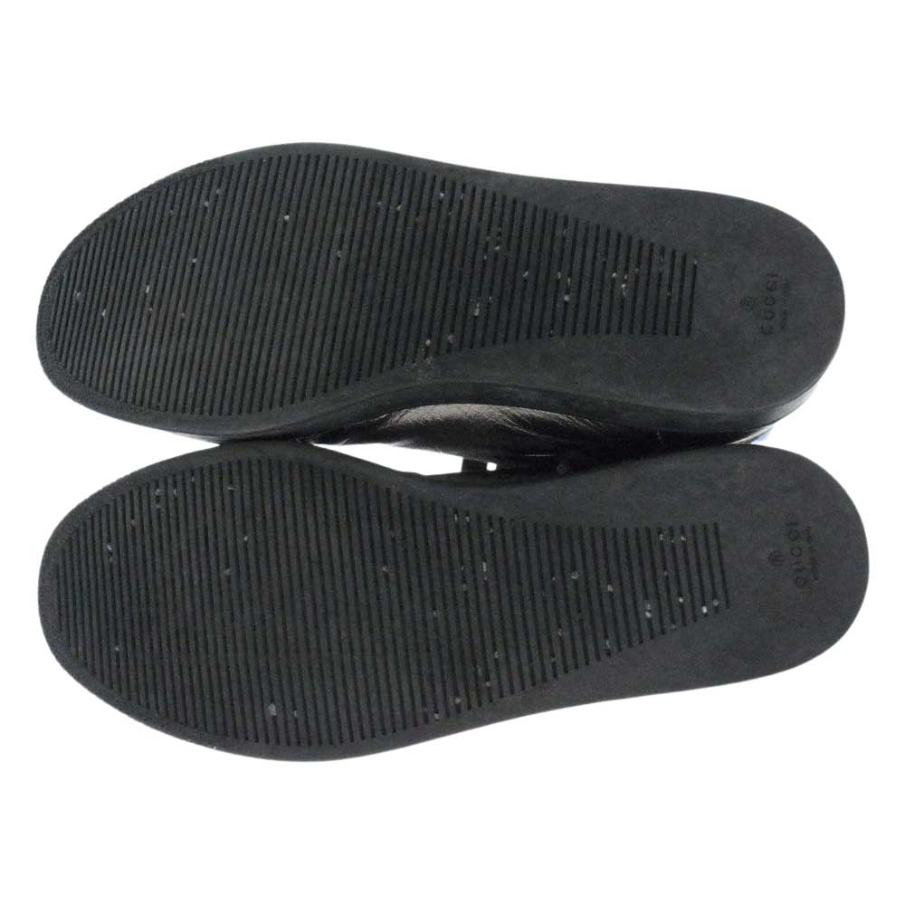 GUCCI グッチ 317081 メタリック ハイカット スニーカー 6.5【中古】