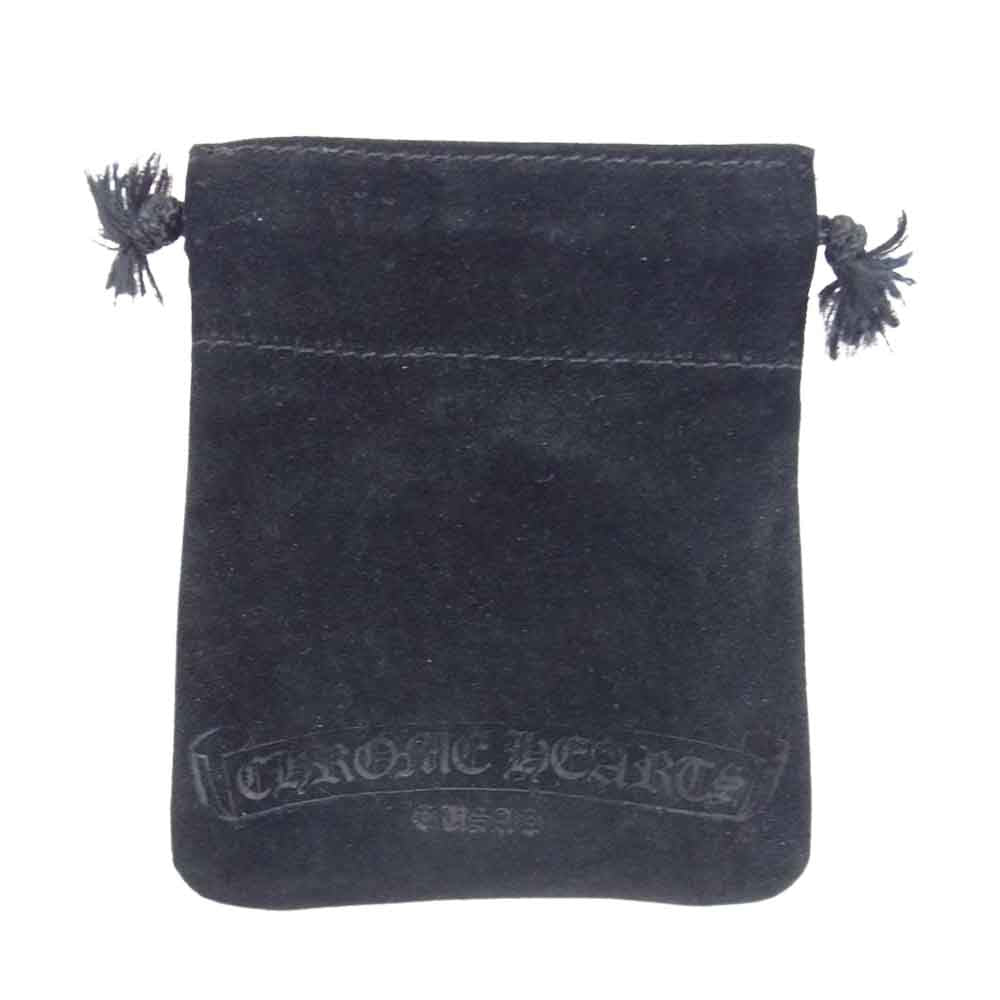 CHROME HEARTS クロムハーツ（原本有） HARNESS CLASP ハーネス クラスプ レザー ブレスレット ブラック系 シルバー系 7【中古】
