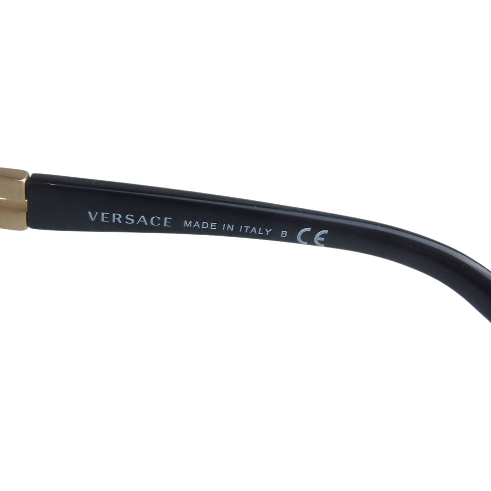 VERSACE ヴェルサーチ MOD 4307-GB メデューサ サングラス アイウェア ブラック系 58□17-145【美品】【中古】