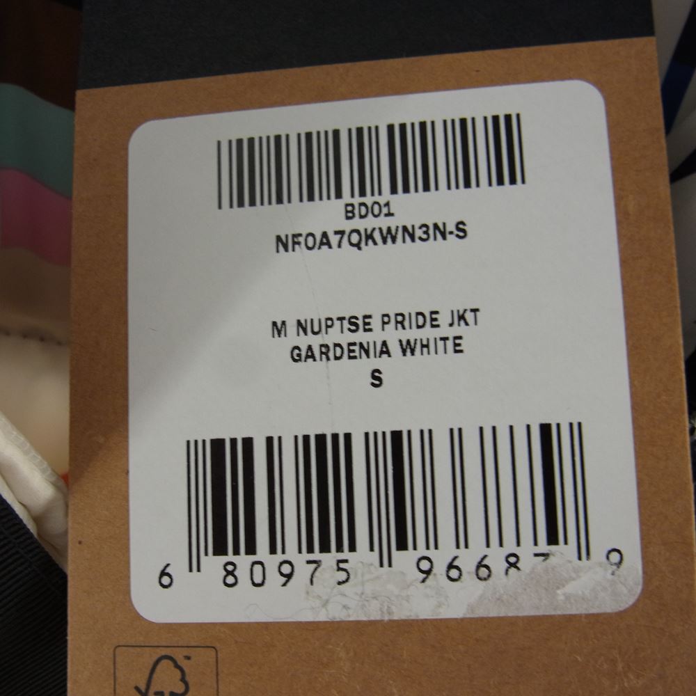 THE NORTH FACE ノースフェイス  NF0A7QKWN3N 1996 NUPTSE PRIDE JACKET ヌプシ プライド ダウン ジャケット 日本未発売 オフホワイト系【極上美品】【中古】