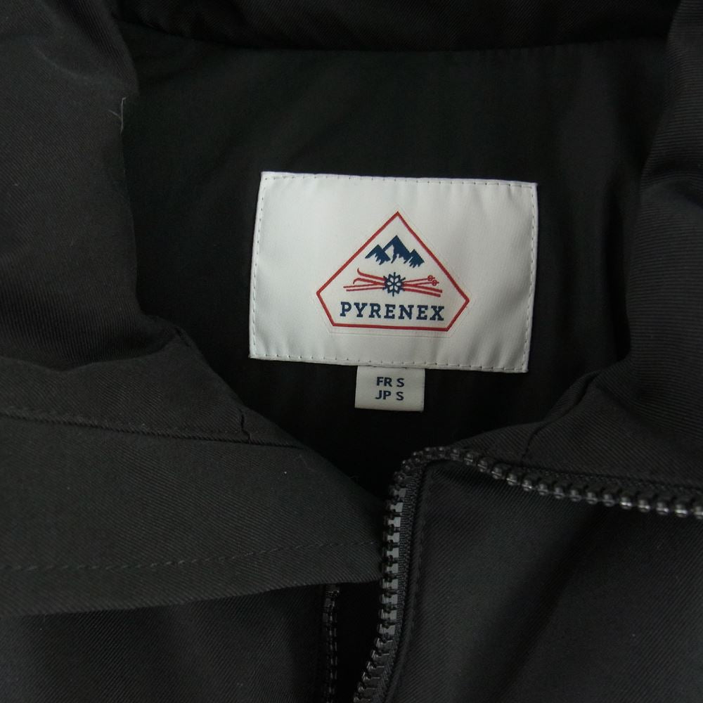 Pyrenex ピレネックス HMO072  × EDIFICE エディフィス 別注 BLOW ダウン ジャケット コート  ブラック系 S【中古】