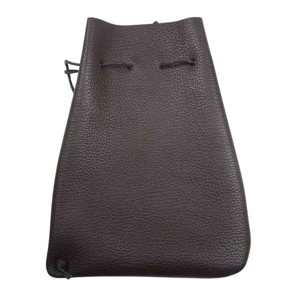 Hender Scheme エンダースキーマ ol-rb-zac ZACC ザック レザー ショルダー バッグ ダークブラウン系【中古】