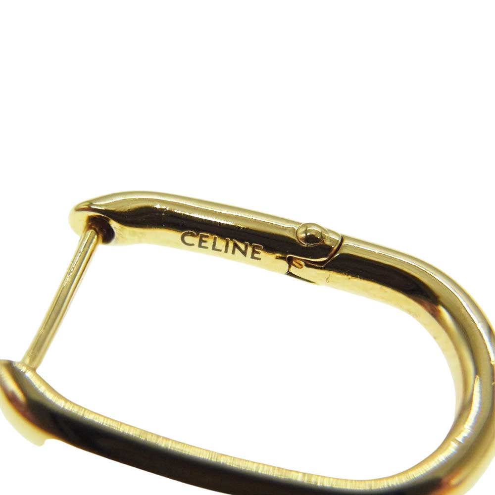 CELINE セリーヌ 46T366BRA セパラブル フープ ピアス イヤリング 片耳