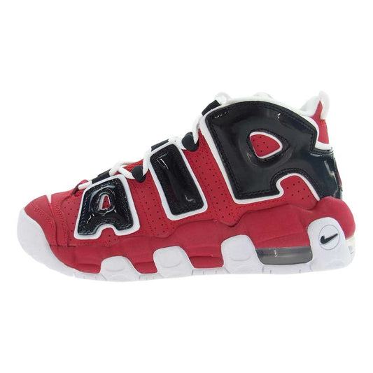 NIKE ナイキ 415082-600  AIR MORE UPTEMPO エア モア アップテンポ スニーカー レッド系 ブラック系 ホワイト系 24cm【新古品】【未使用】【中古】