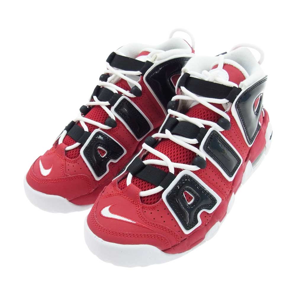 NIKE ナイキ 415082-600  AIR MORE UPTEMPO エア モア アップテンポ スニーカー レッド系 ブラック系 ホワイト系 24cm【新古品】【未使用】【中古】