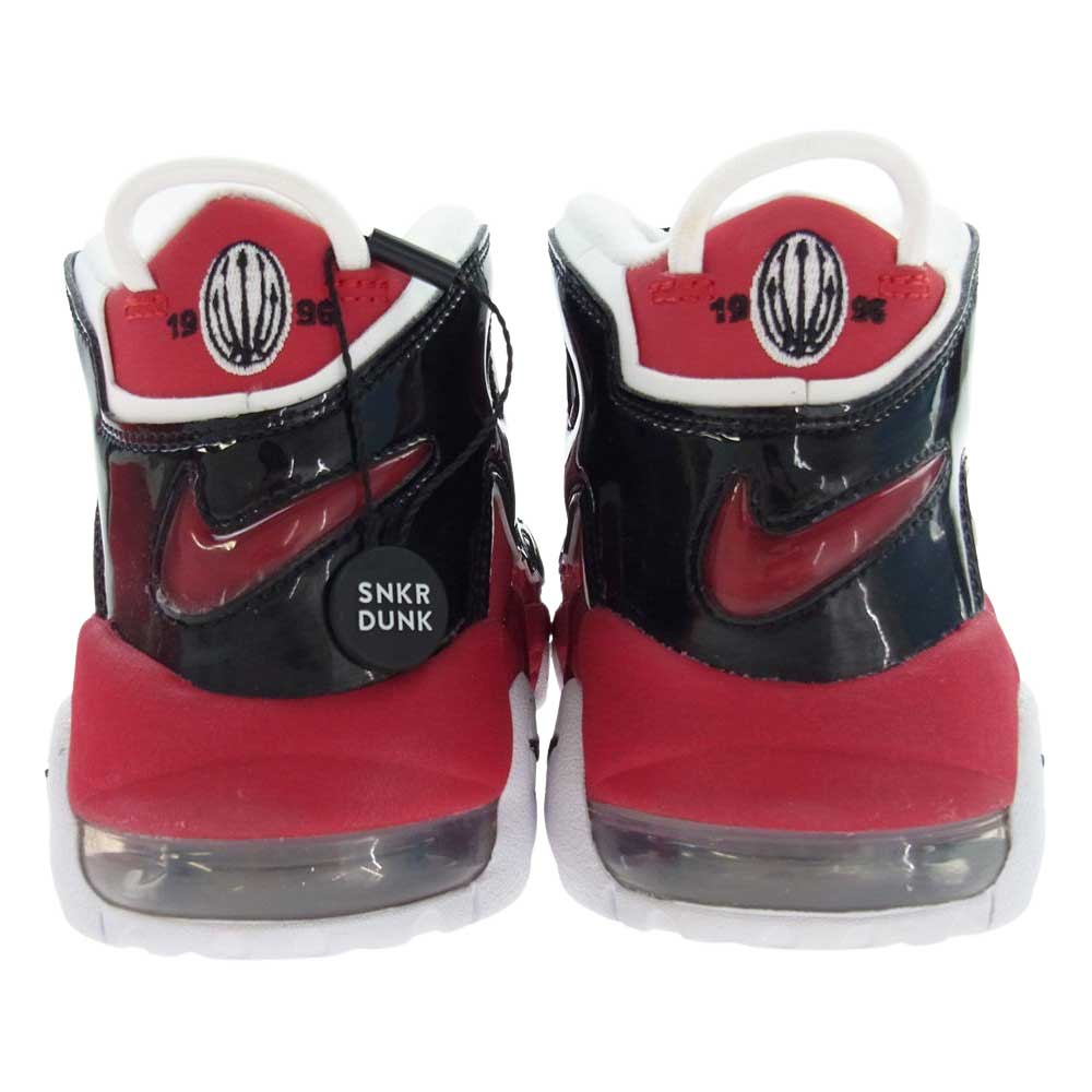 NIKE ナイキ 415082-600  AIR MORE UPTEMPO エア モア アップテンポ スニーカー レッド系 ブラック系 ホワイト系 24cm【新古品】【未使用】【中古】