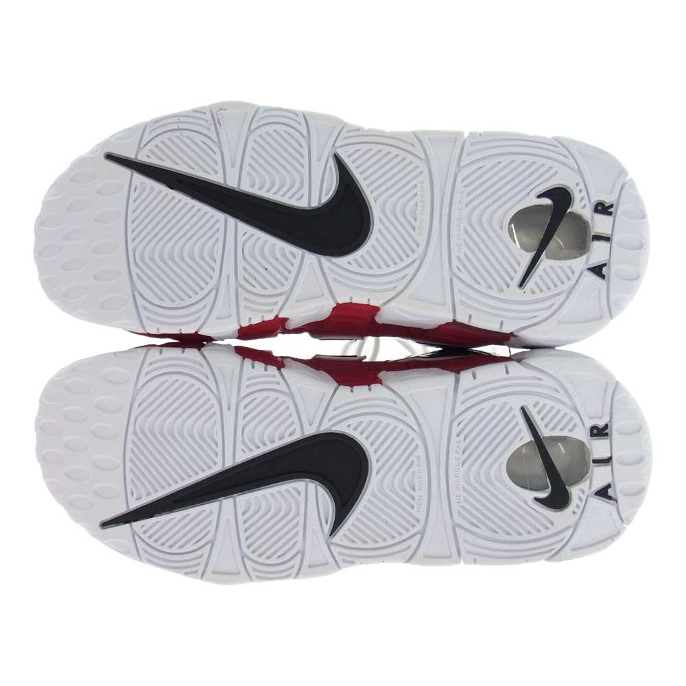 NIKE ナイキ 415082-600  AIR MORE UPTEMPO エア モア アップテンポ スニーカー レッド系 ブラック系 ホワイト系 24cm【新古品】【未使用】【中古】