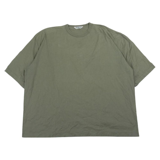 COOTIE クーティー オーバーサイズ クルーネック 半袖 Tシャツ カーキ系 M【中古】