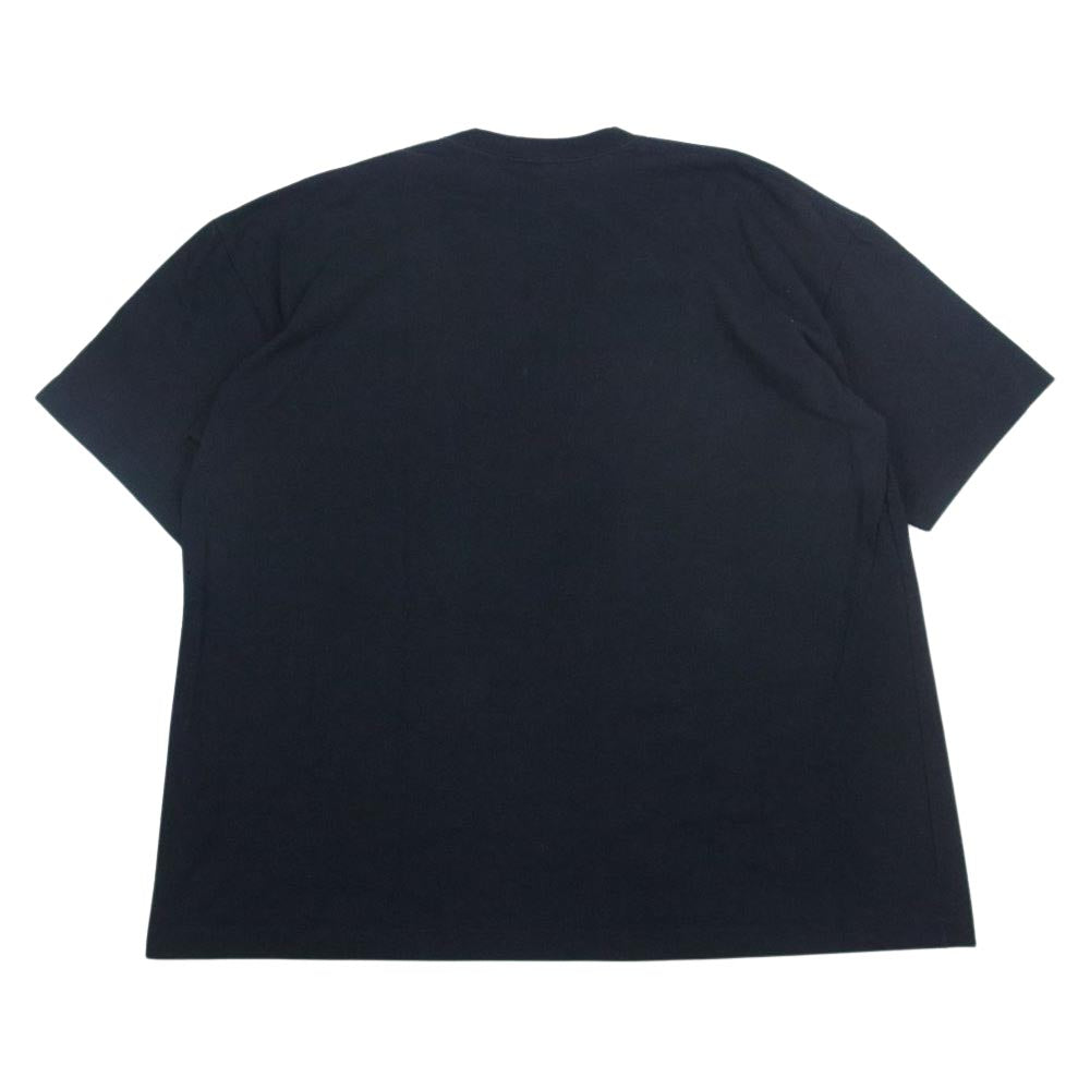 COOTIE クーティー ロゴ ポケット クルーネック 半袖 Tシャツ TEE ブラック系 S【中古】