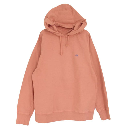 THE NORTH FACE ノースフェイス NT6302N PURPLE LABEL × nanamica 10OZ MOUNTAIN SWEAT PARKA パープルレーベル ナナミカ マウンテン スウェット パーカー ピンク系 M【中古】