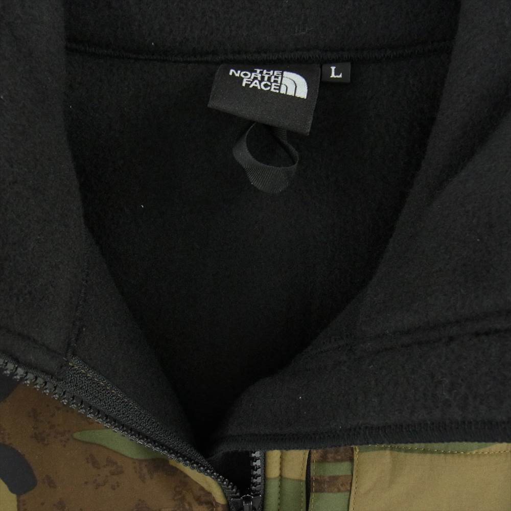 THE NORTH FACE ノースフェイス NA12230R Novelty Denali Jacket ノベルティ デナリ フリース ジャケット ブラック系 カーキ系 L【極上美品】【中古】