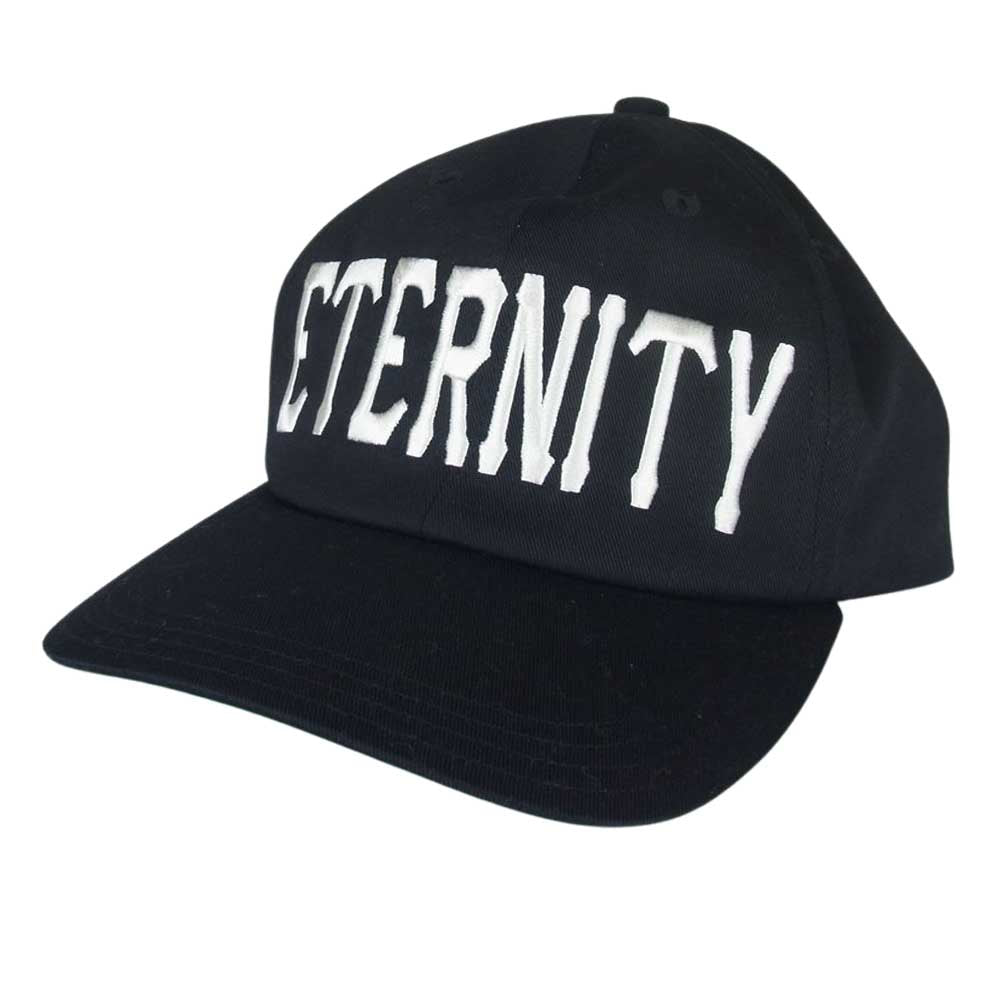 セントマイケル 23SS SM-S23-0000-071 Eternity Cap 刺繍 キャップ ブラック系 O/S【新古品】【未使用】【中古】