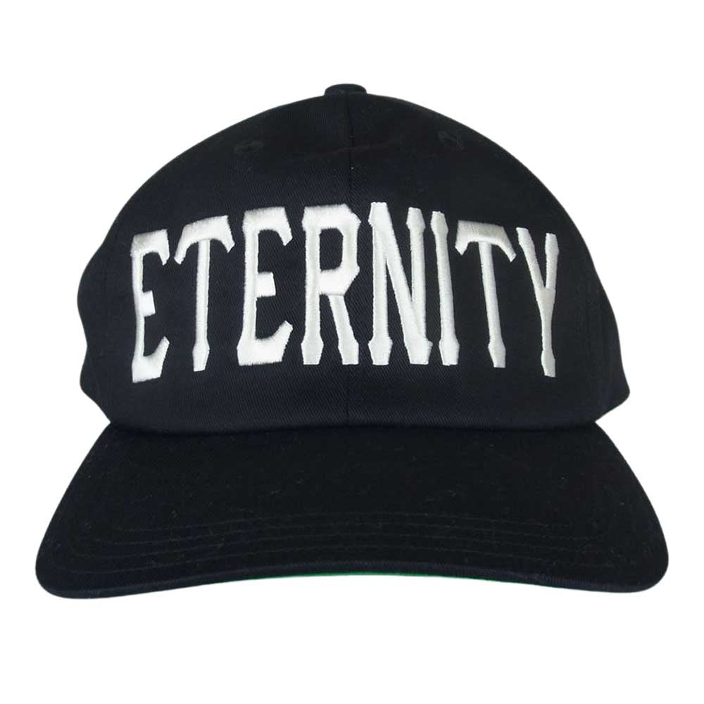 セントマイケル 23SS SM-S23-0000-071 Eternity Cap 刺繍 キャップ ブラック系 O/S【新古品】【未使用】【中古】