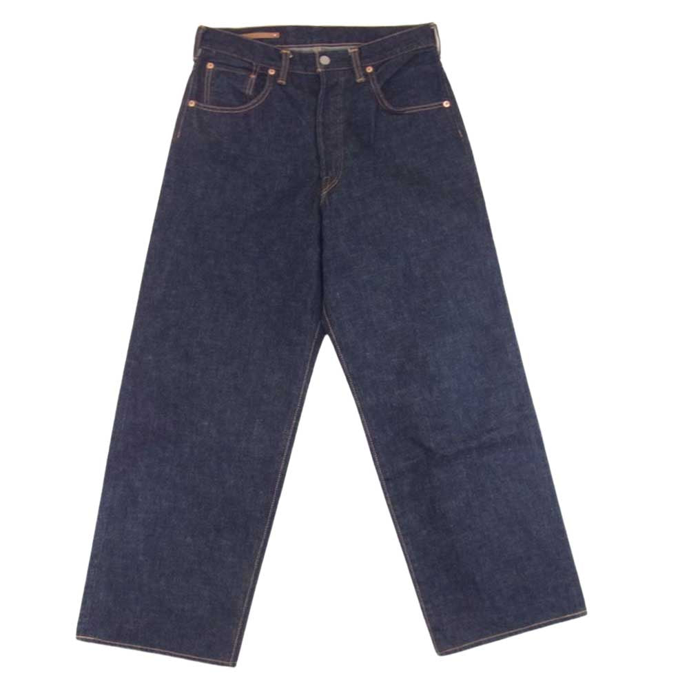 Scye サイ 5122-83546 Selvedge Denim Wide Leg Jeans Denim ベーシックス ワイドデニム セルビッジ リジッド デニム ジーパン インディゴブルー系 29【美品】【中古】