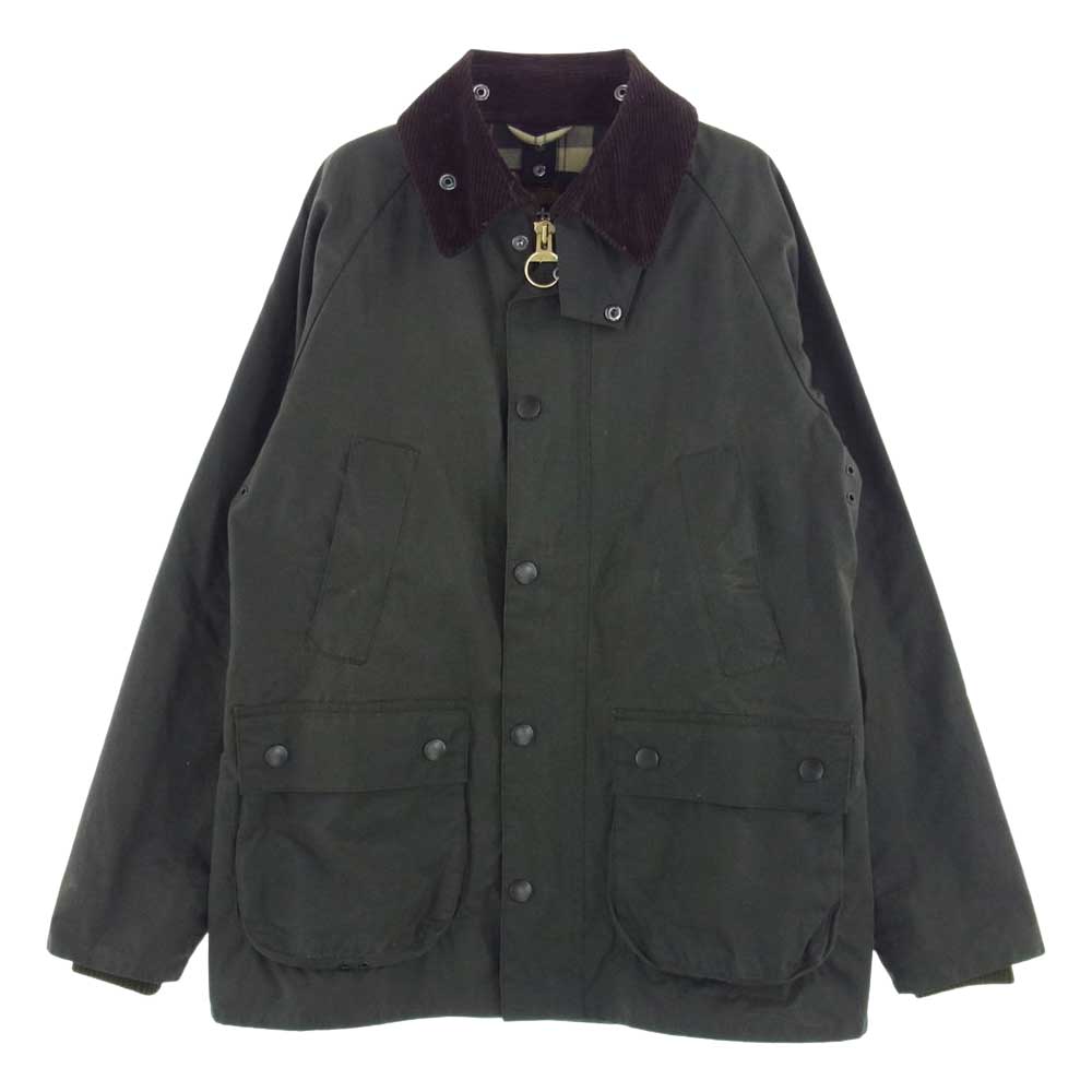 Barbour バブアー 1902129 BEDALE SL WAXED COTTON オイルド ジャケット カーキ系 36【中古】