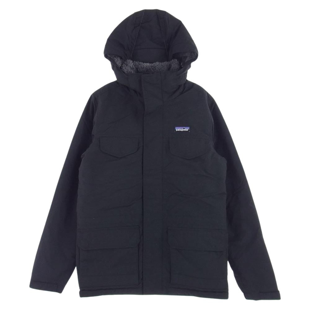 patagonia パタゴニア 16AW 27021FA16 Isthmus Parka イスマス フリース ナイロン パーカ フード ジャケット ブラック系 XS【中古】