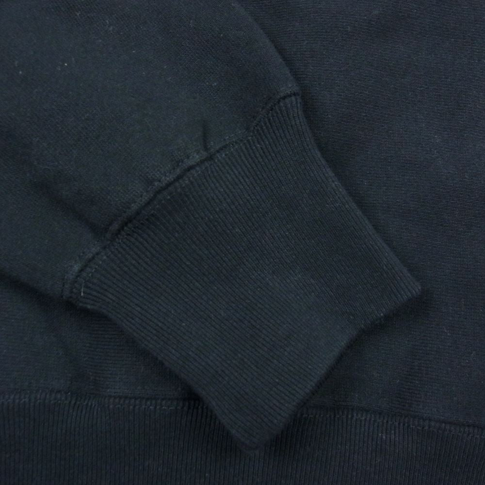 HideandSeek ハイドアンドシーク HC-120422 Back Logo Hooded Sweat Shirt バックロゴ フーデッド スウェット シャツ プルオーバー パーカー ブラック系 M【中古】