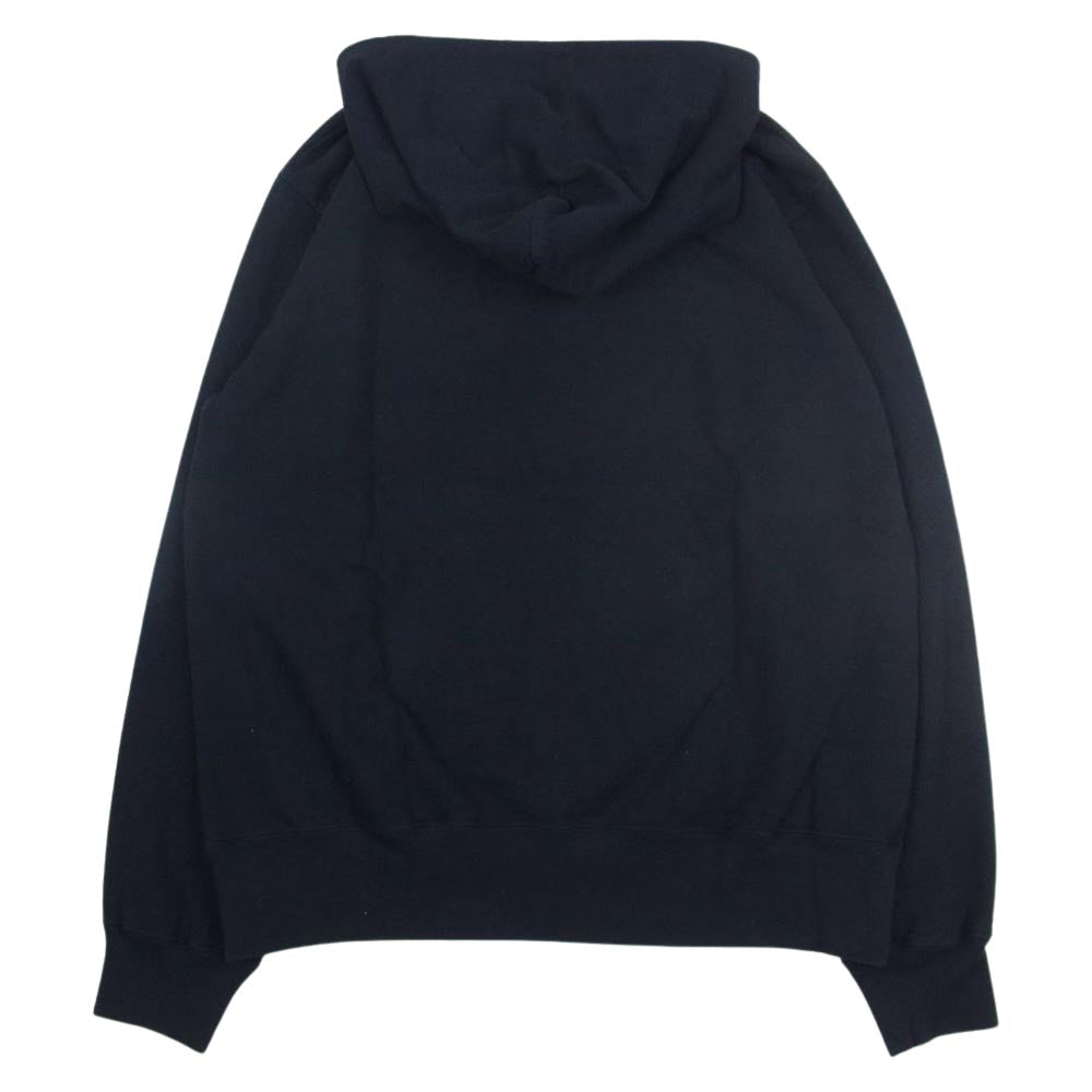 HYSTERIC GLAMOUR ヒステリックグラマー 02231CF02 SMOKING GIRL ガール プリント プルオーバー パーカー ブラック系 L【新古品】【未使用】【中古】