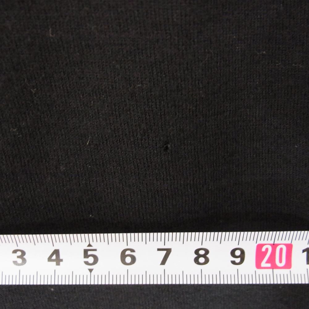 COMME des GARCONS HOMME コムデギャルソンオム AD2009 HD-T011 裏地チェック クルーネック セーター ニット ブラック系 M【中古】