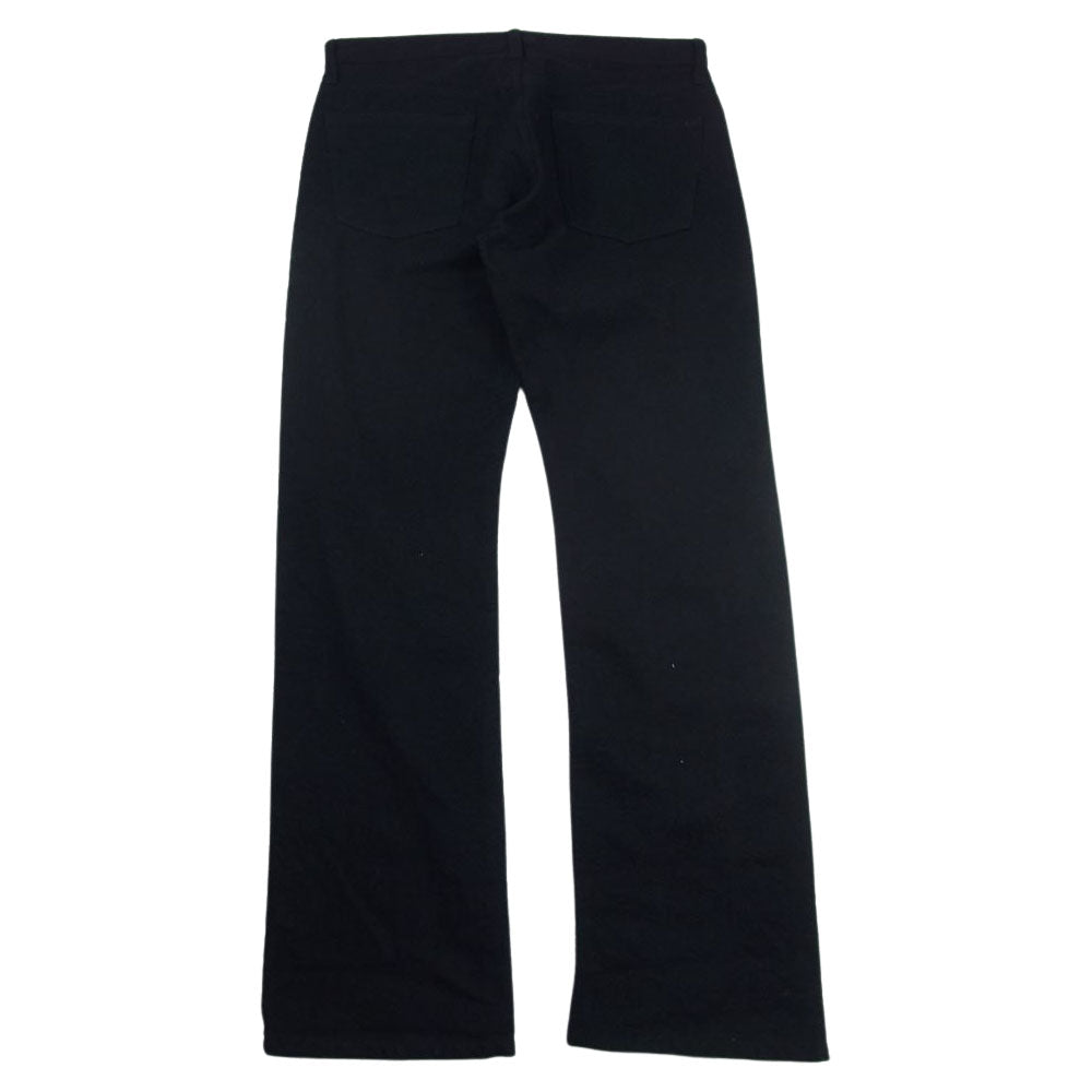 COMME des GARCONS HOMME コムデギャルソンオム AD2003 HL-P033 ウール縮絨 5ポケット パンツ ブラック系 M【中古】