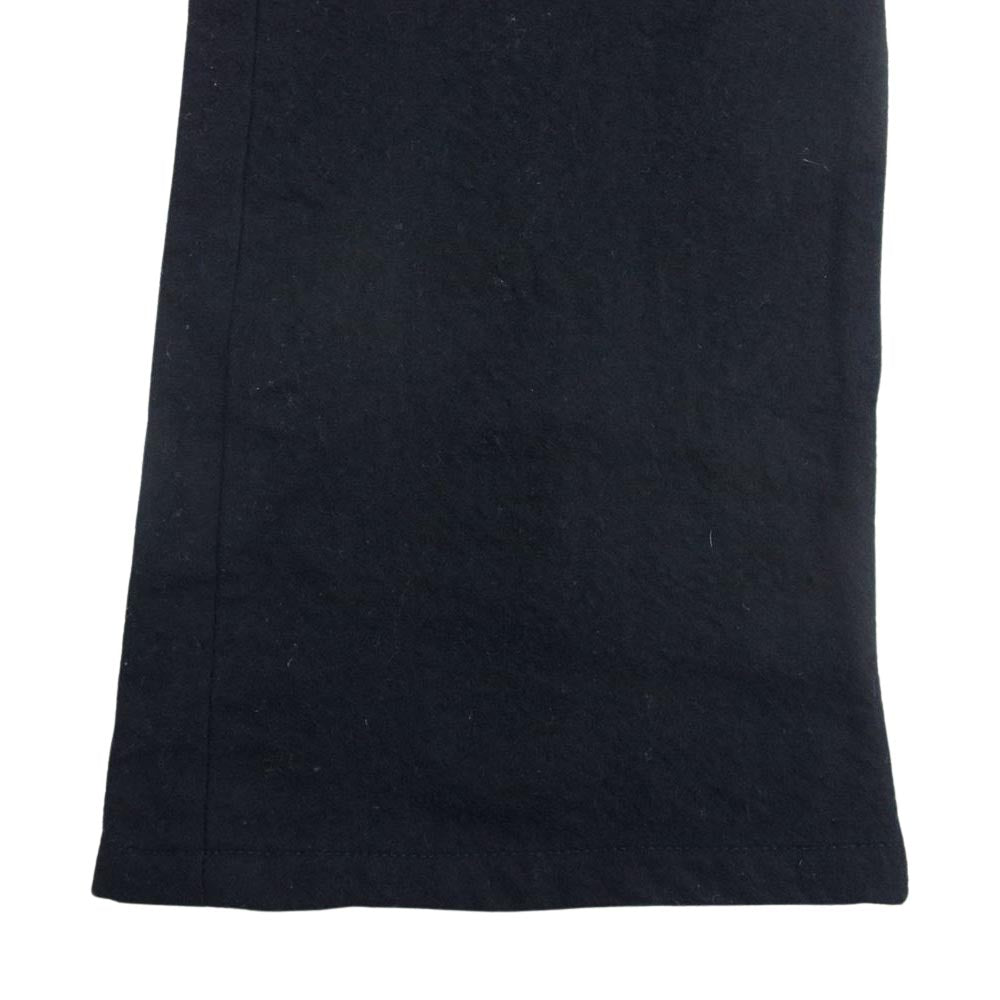 COMME des GARCONS HOMME コムデギャルソンオム AD2003 HL-P033 ウール縮絨 5ポケット パンツ ブラック系 M【中古】