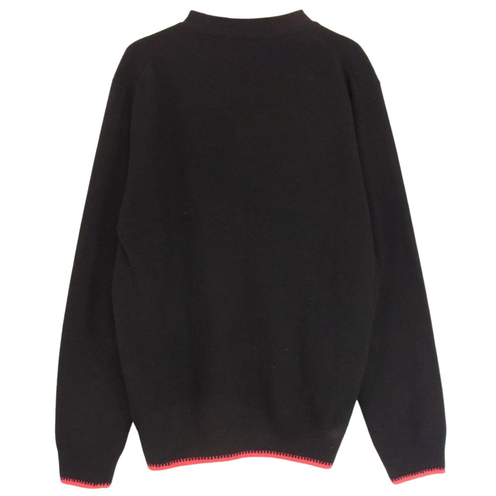 COMME des GARCONS コムデギャルソン W24514 SHIRT シャツ ウール カーディガン ブラック系 M【中古】