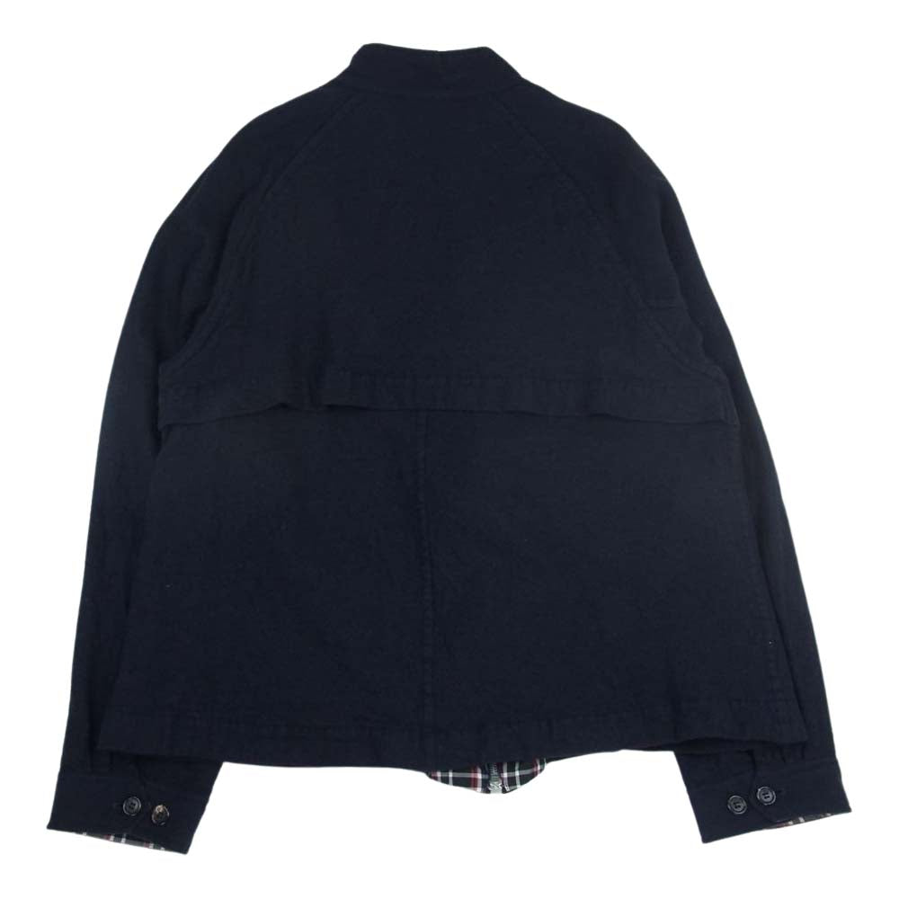 UNDERCOVER アンダーカバー 18AW UCV4201 縮絨 ウール スイングトップ ブルゾン ジャケット ネイビー系 3【中古】