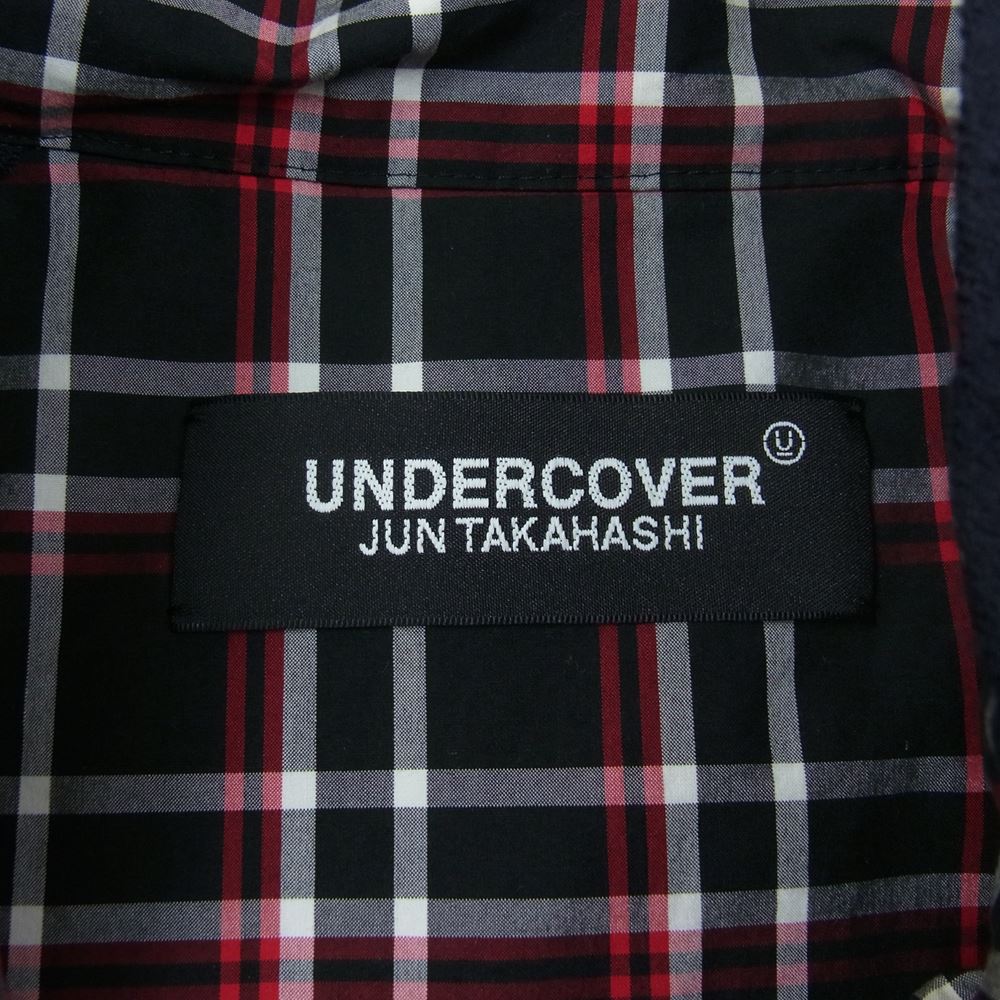 UNDERCOVER アンダーカバー 18AW UCV4201 縮絨 ウール スイングトップ ブルゾン ジャケット ネイビー系 3【中古】