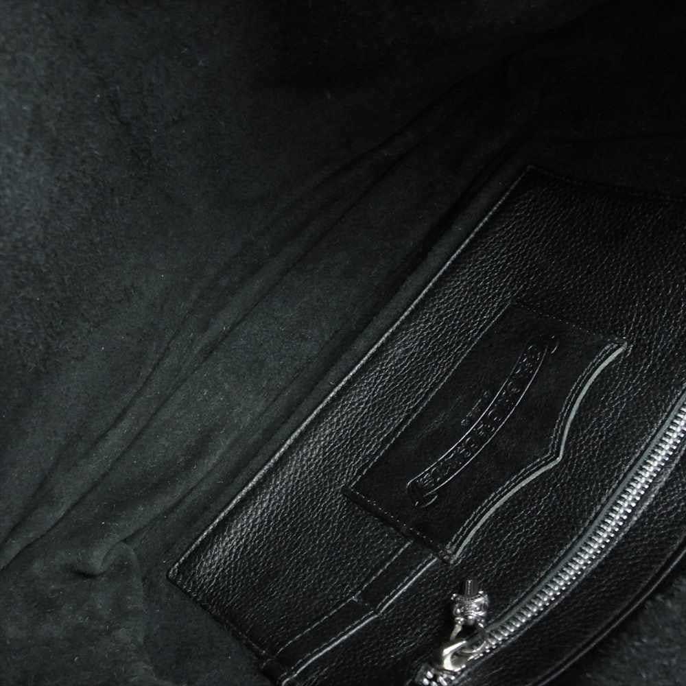 CHROME HEARTS クロムハーツ（原本有） SOFT SHOULDER ソフト ショルダー レザー バッグ ブラック系【中古】
