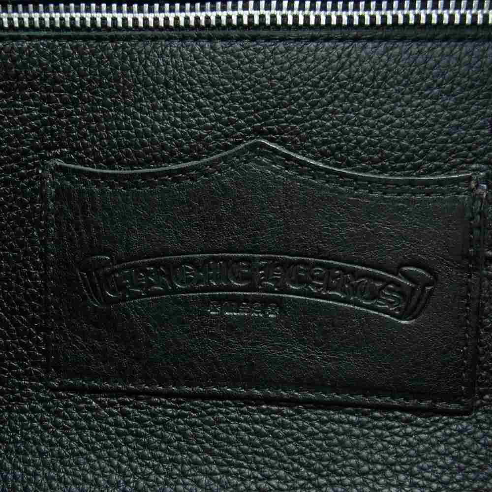CHROME HEARTS クロムハーツ（原本有） SOFT SHOULDER ソフト ショルダー レザー バッグ ブラック系【中古】