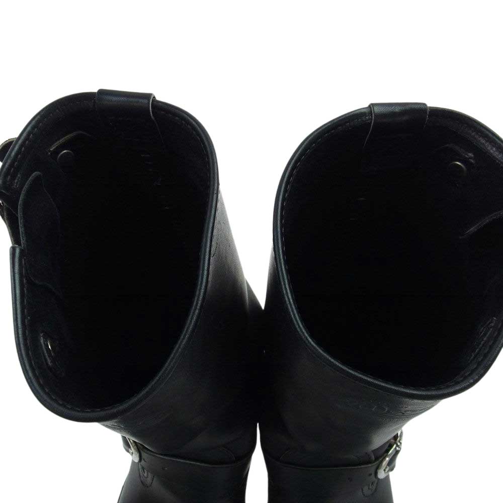 CHROME HEARTS クロムハーツ（原本有） × WESCO ウエスコ BOSS ボス ダガー エンジニア ブーツ ブラック系 7.5E【中古】