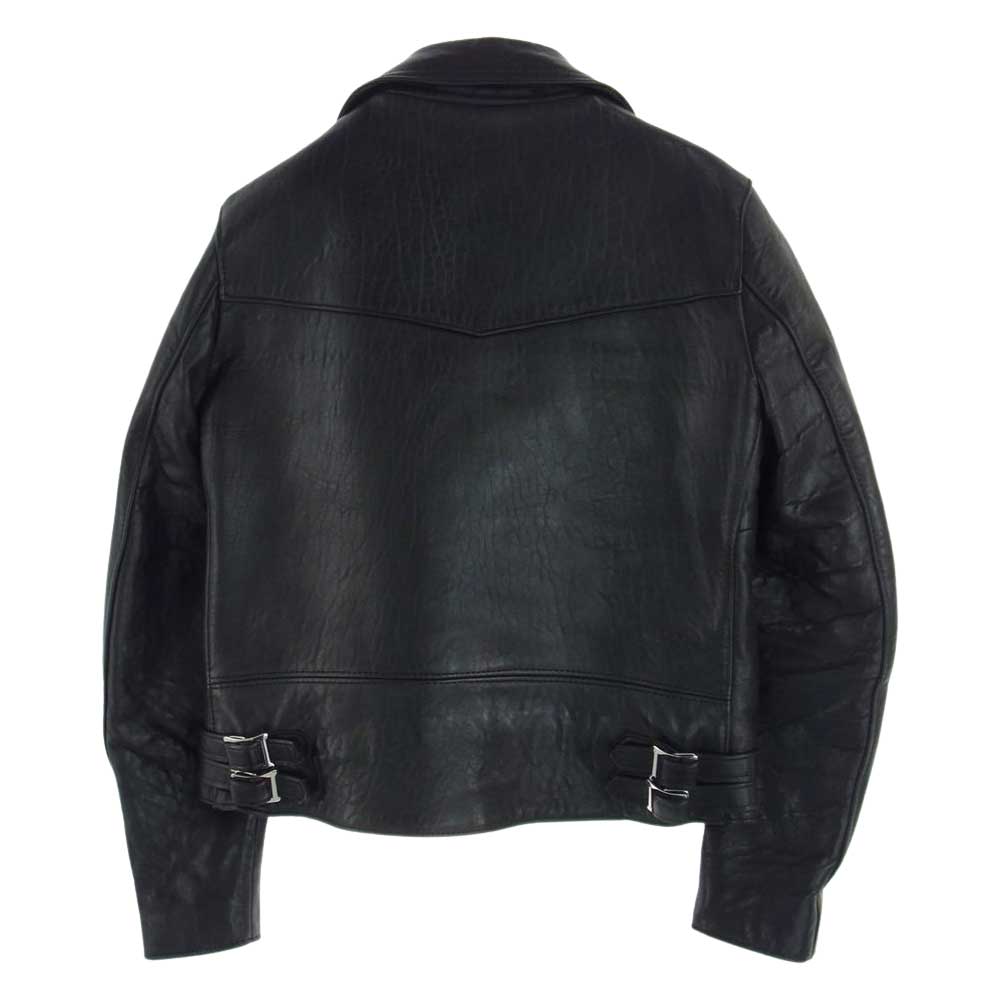 Lewis Leathers ルイスレザー 402L D LEWIS ディールイス LIGHTNING ライトニング  レザー ダブルライダース ジャケット ブラック系 36【中古】