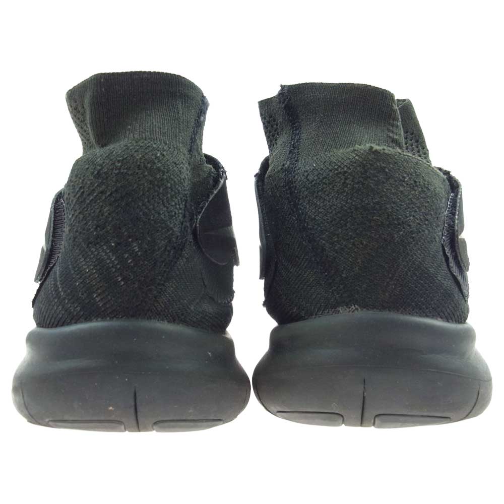 NIKE ナイキ 880845-300 FREE RN MOTION FLYKNIT 2017 フリーラン モーション フライニット スニーカー ブラック系 カーキ系 27cm【中古】