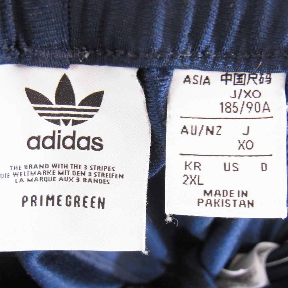 adidas アディダス GF0214 Original オリジナル FIREBIRD TRACK PANTS ファイヤーバード トラック ジャージ パンツ ネイビー系 185/90A【中古】