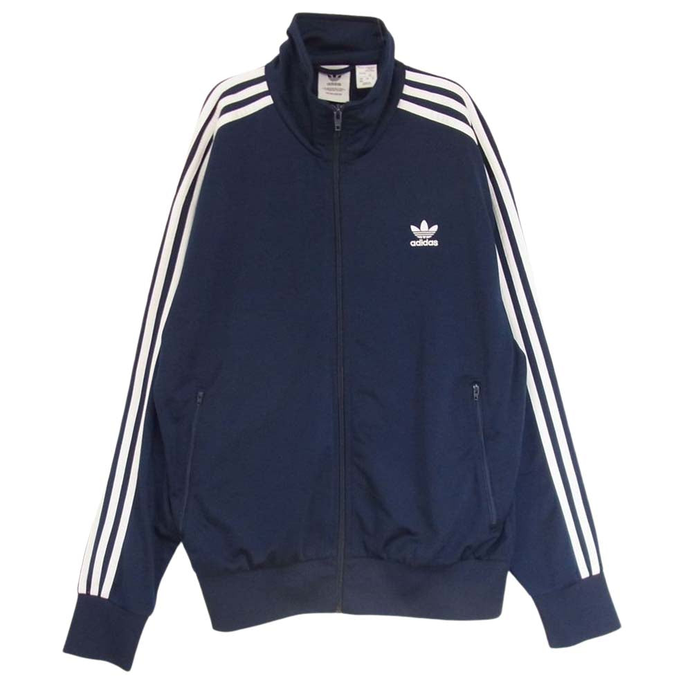 adidas アディダス GF0212 Original オリジナル FIREBIRD TRACK TOP ファイヤーバード トラック ジャージ トップ ジャケット ネイビー系 2XL【中古】